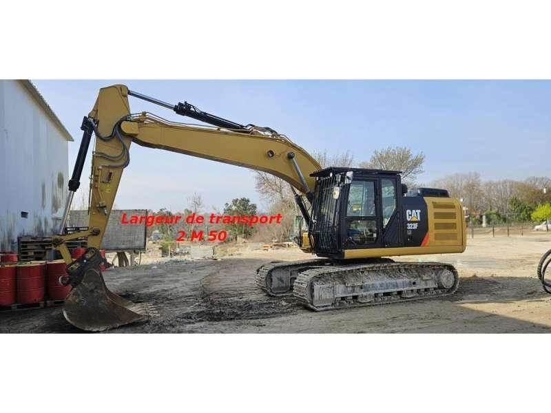 CAT 323F Pásové rýpadlá