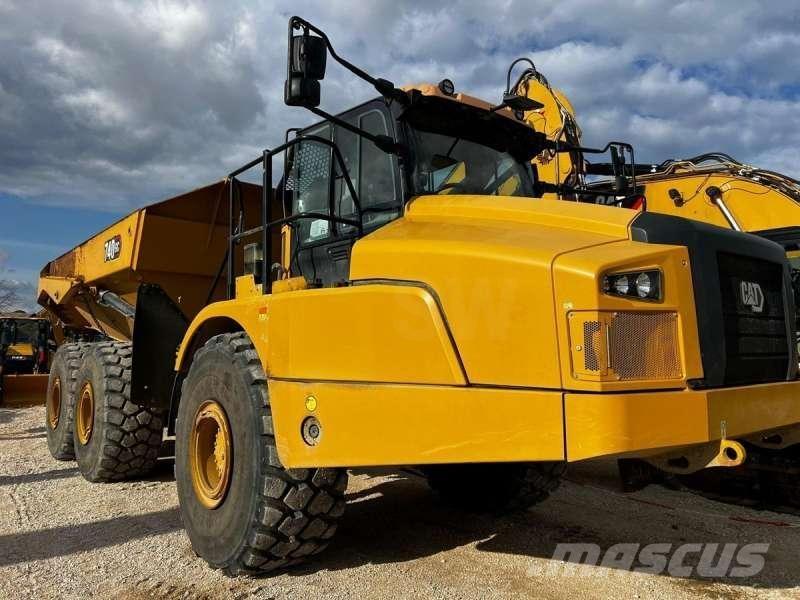 CAT 740GC Kĺbové nákladné autá