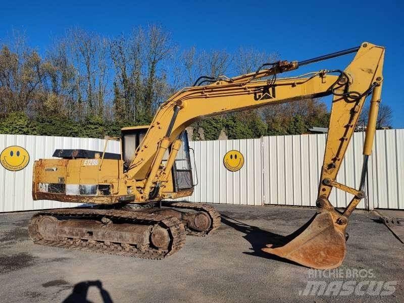 CAT E120B Pásové rýpadlá