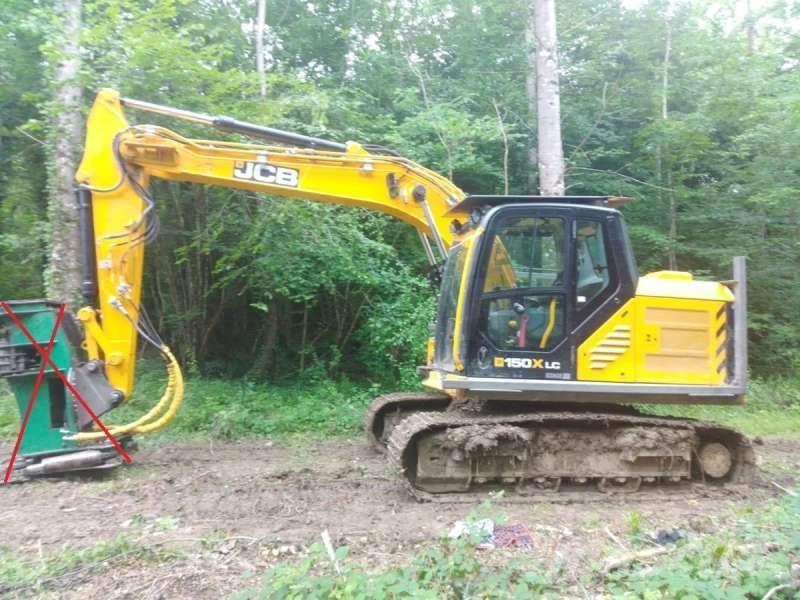 JCB 150XL SV Pásové rýpadlá