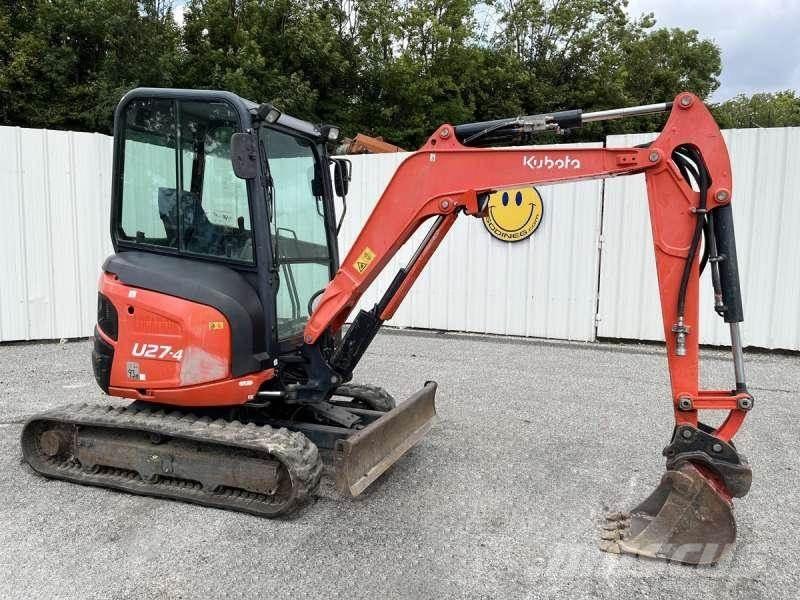 Kubota U27-4 Mini rýpadlá < 7t
