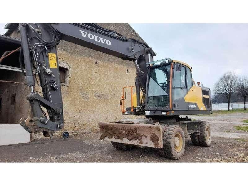 Volvo EW180E Kolesové rýpadlá
