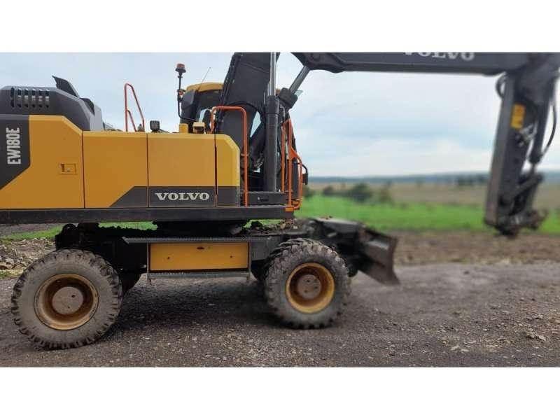 Volvo EW180E Kolesové rýpadlá