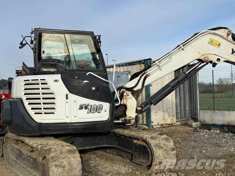 Yanmar SV100 Pásové rýpadlá
