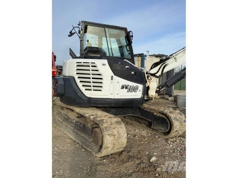 Yanmar SV100 Pásové rýpadlá