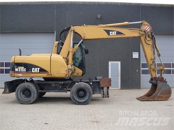 CAT M315C Kolesové rýpadlá