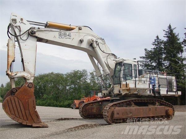 Liebherr 984C HD Pásové rýpadlá