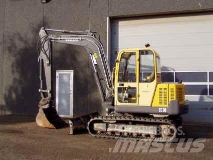 Volvo EC70 Mini rýpadlá < 7t