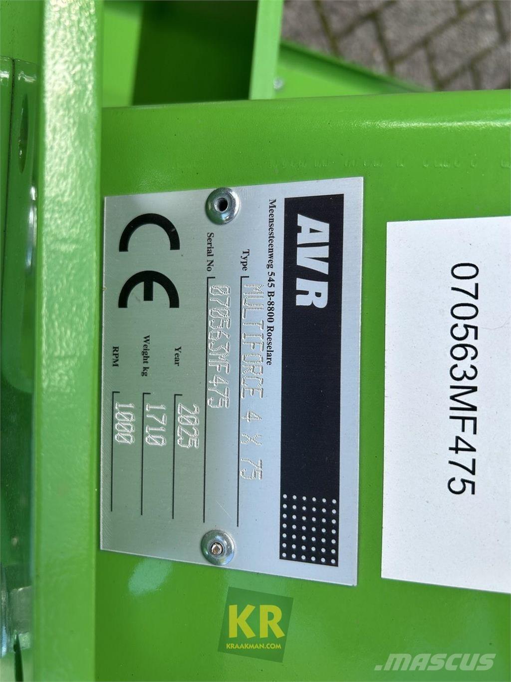 AVR MultiForce Mulčovače zemiakové vňate