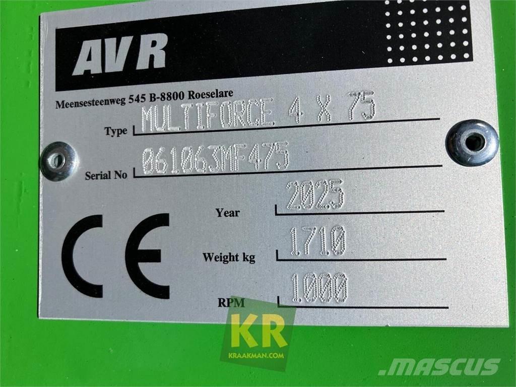 AVR MultiForce Riadkové kultivátory