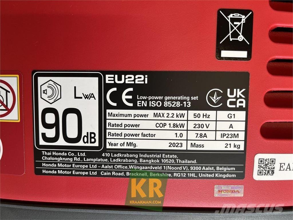 Honda EU Ostatné generátory