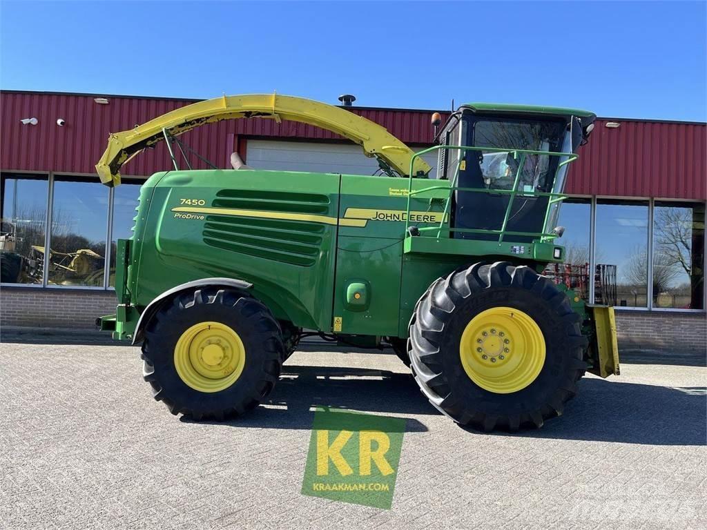 John Deere 7450 Žacie rezačky