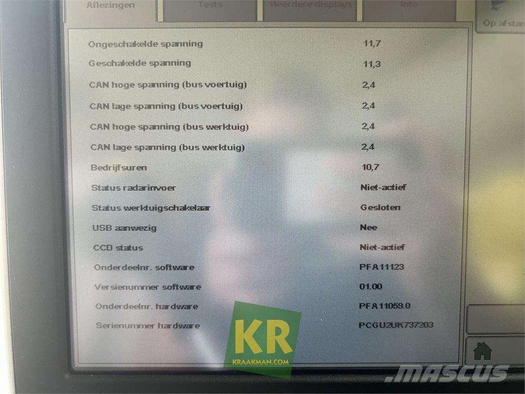 John Deere 8400 Žacie rezačky