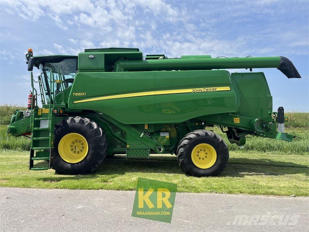 John Deere T660 Kombinované zberacie stroje