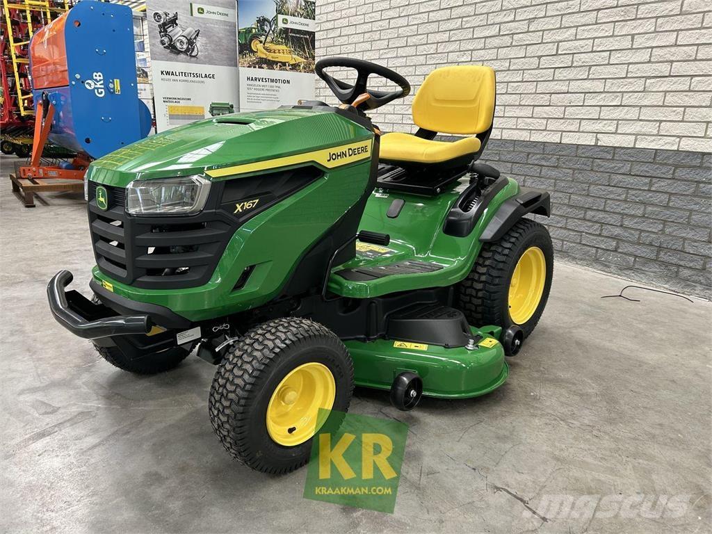 John Deere X167 Samochodné kosačky