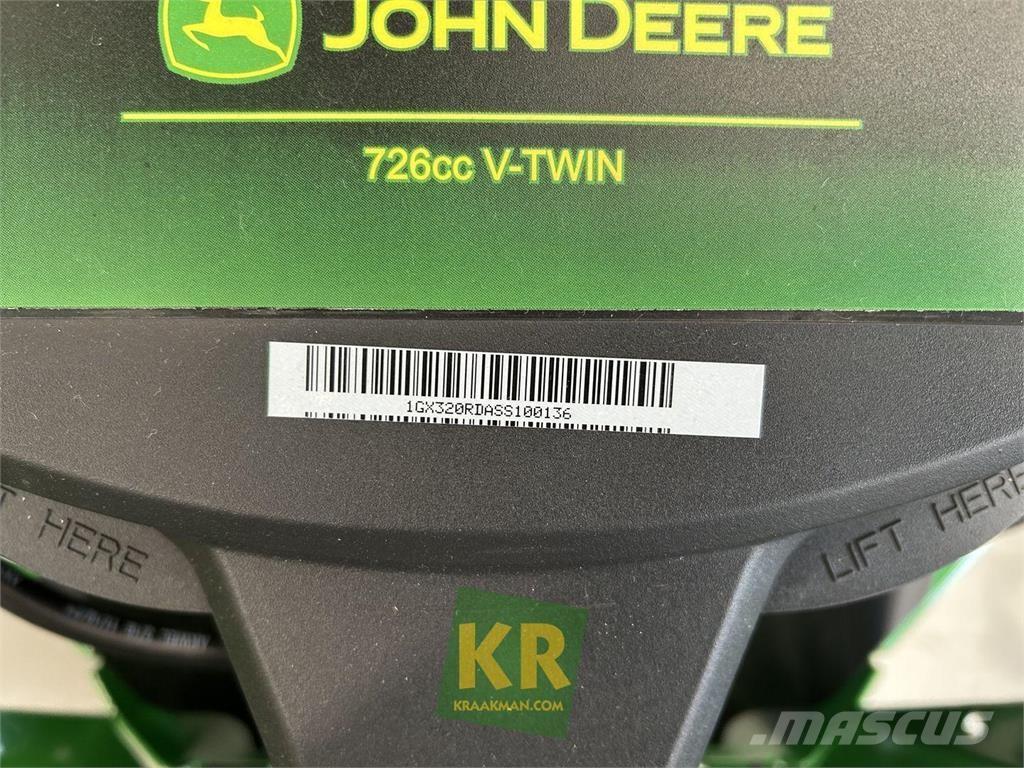 John Deere Z320R Ďalšie poľnohospodárske stroje