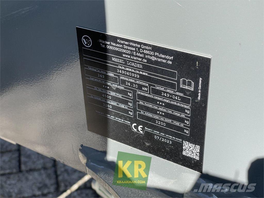 Kramer Overig Kolesové nakladače