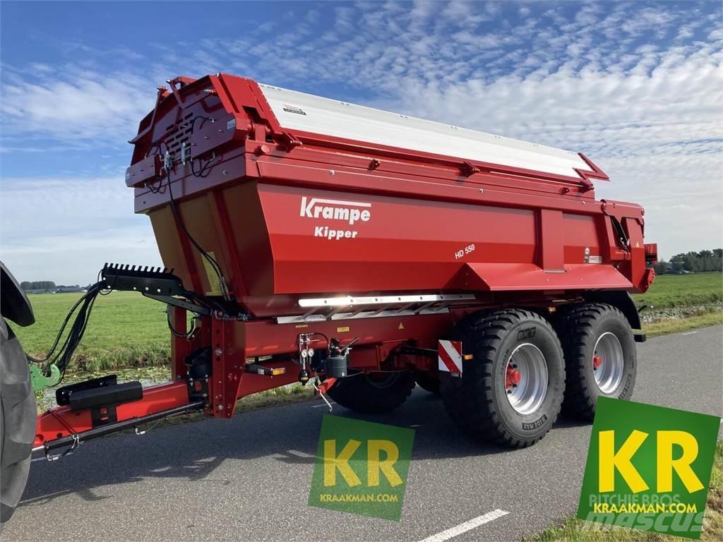 Krampe HD550 Vyklápacie prívesy