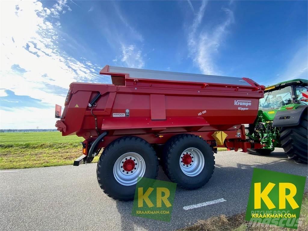 Krampe HD550 Vyklápacie prívesy