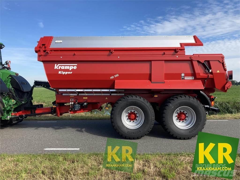Krampe HD550 Vyklápacie prívesy