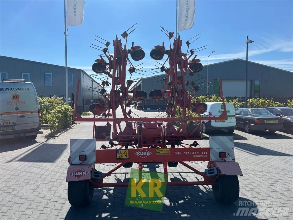 Kuhn GF 10601 Obracače a zhrabovače sena