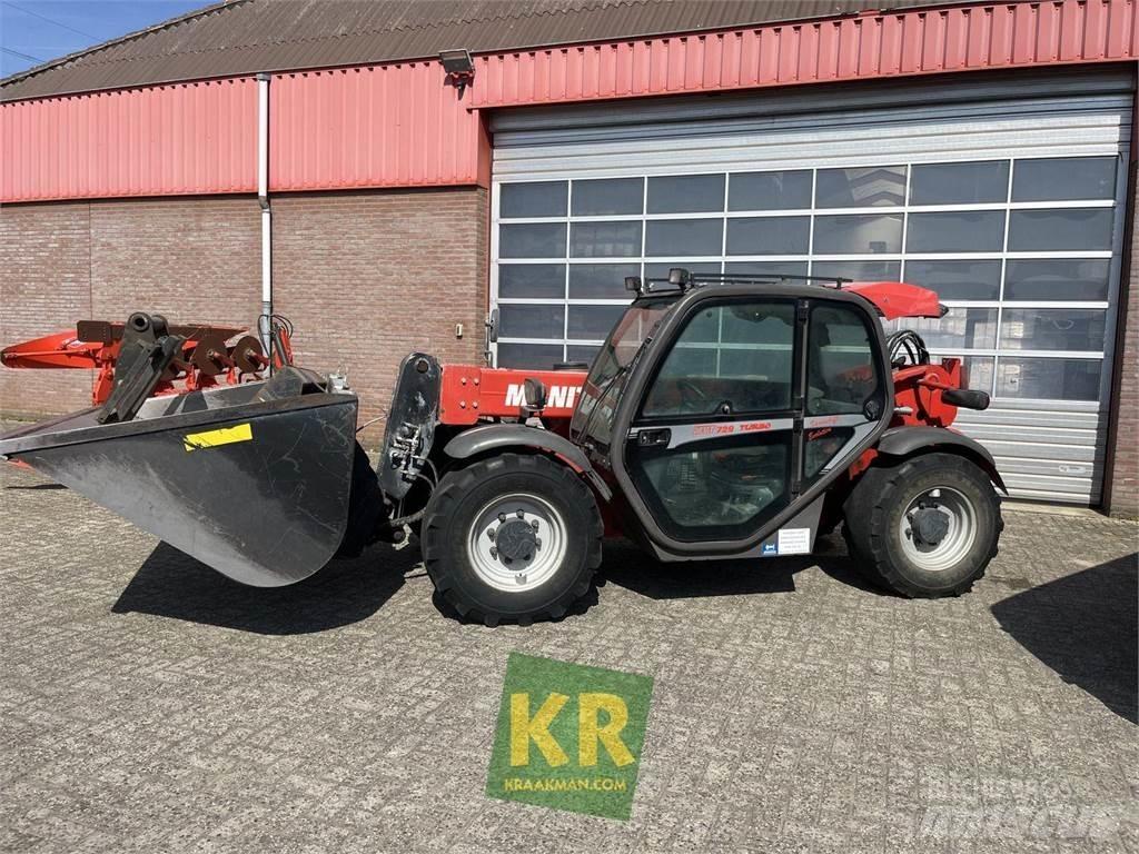 Manitou 729 Teleskopické nakladače pre poľnohospodárstvo