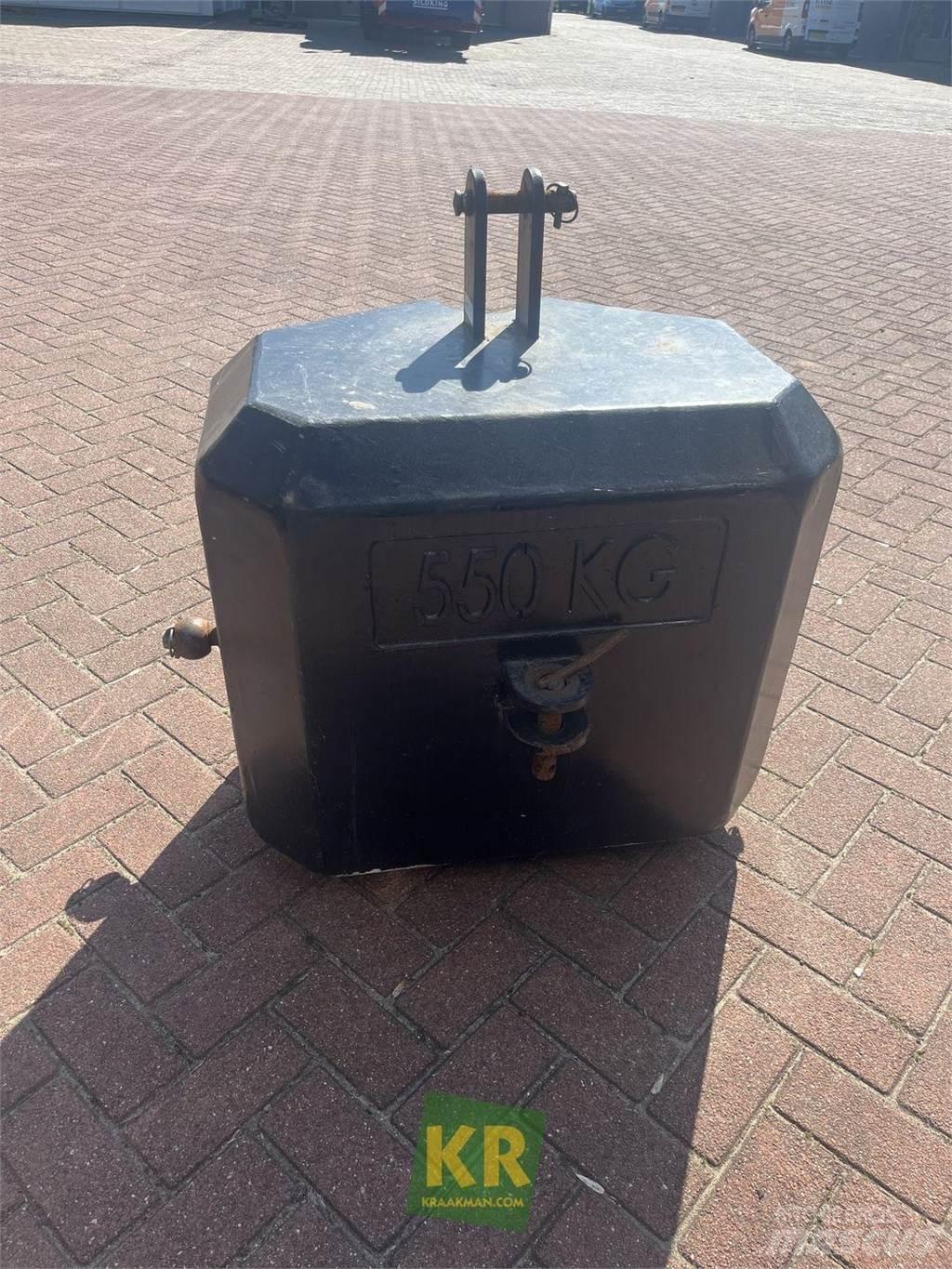  Overige gewichten Predné závažie