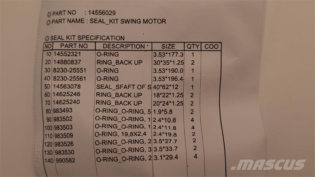 Volvo SEAL Podvozky a zavesenie kolies