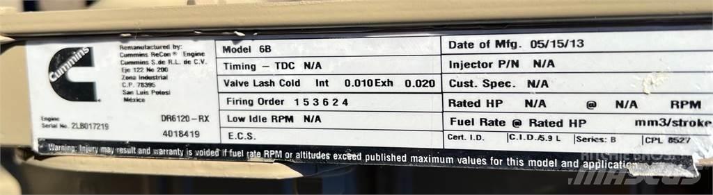 Cummins 6B Motory