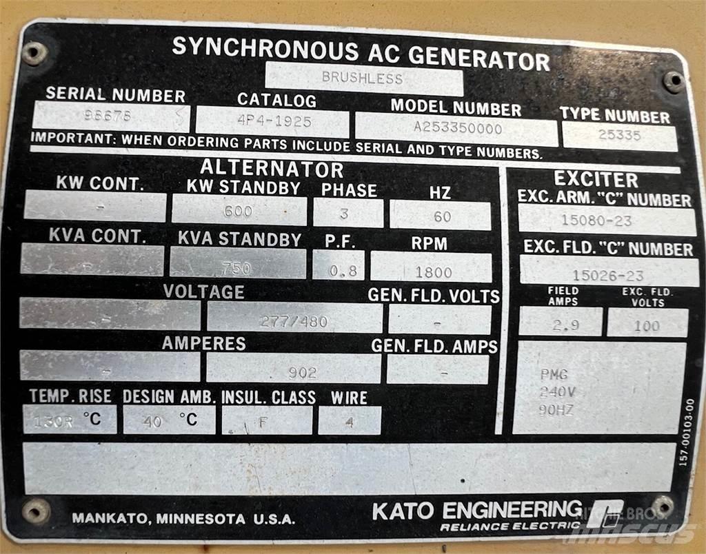 Kato 600kW Ostatné generátory