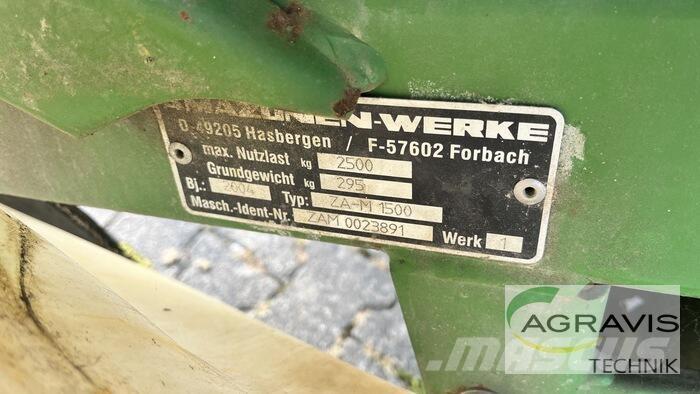 Amazone ZA-M 1500 Rozmetadlá priemyselných hnojív