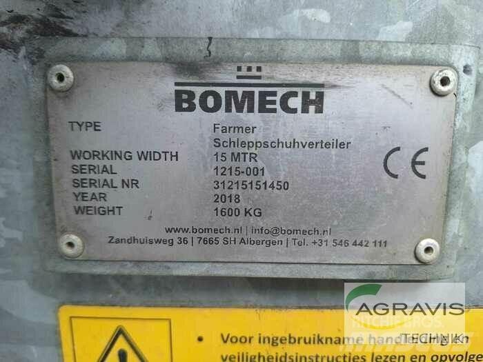 Bomech FARMER 15 Iné stroje na aplikáciu hnojív a ich príslušenstvo