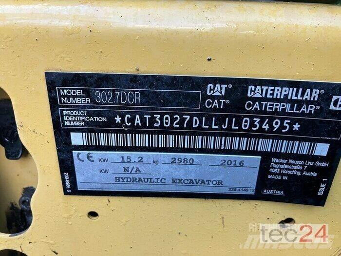 CAT 302.7 D Kolesové rýpadlá