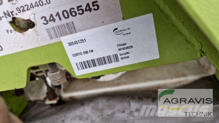 CLAAS CORTO 290 FN Žacie stroje