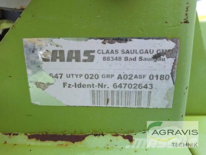 CLAAS CORTO 3100 F Žacie stroje