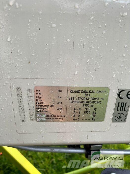 CLAAS LINER 2900 TREND Obracače a zhrabovače sena