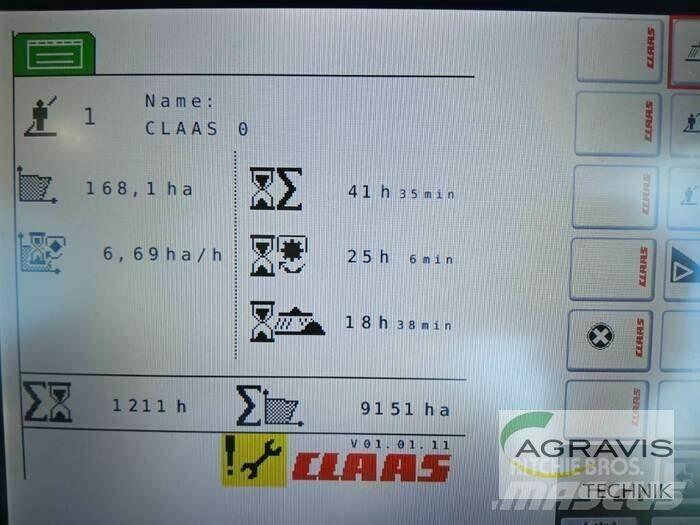 CLAAS LINER 4000 Obracače a zhrabovače sena