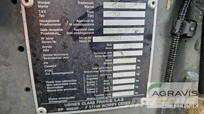 CLAAS ROLLANT 340 RC Lisy na okrúhle balíky