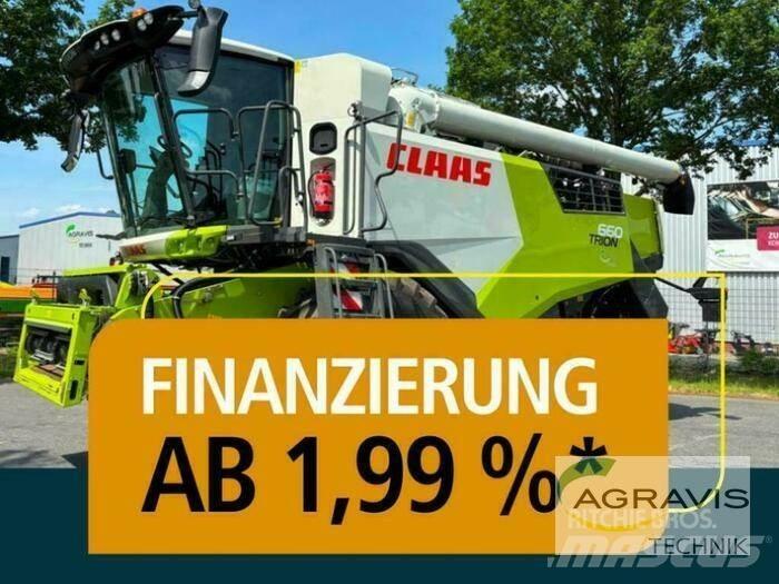 CLAAS TRION 660 Kombinované zberacie stroje