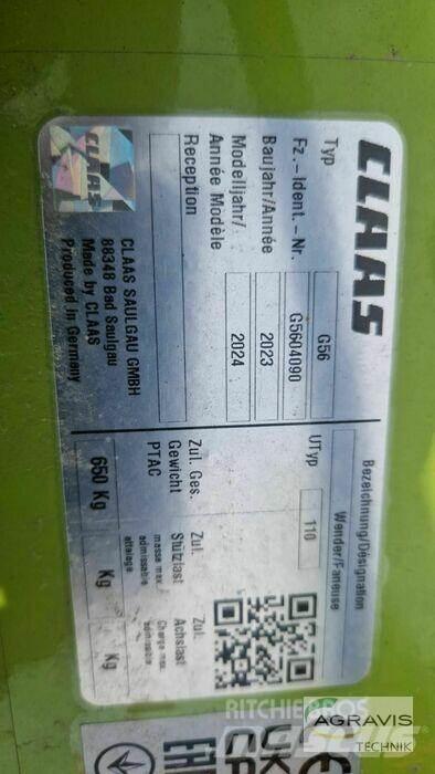 CLAAS VOLTO 55 Obracače a zhrabovače sena