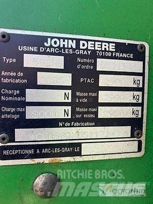 John Deere 592 MAXICUT Lisy na okrúhle balíky