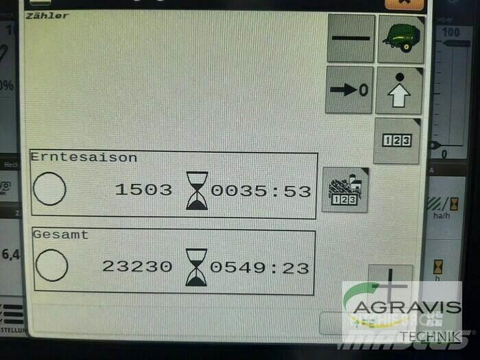 John Deere 990 Lisy na okrúhle balíky