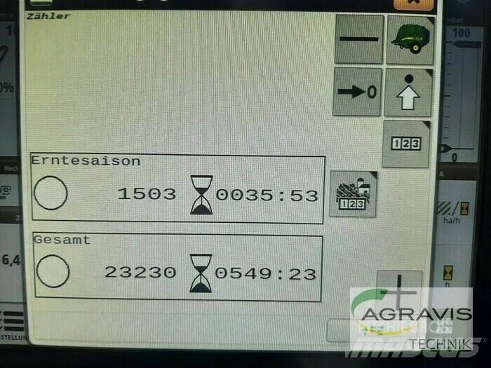 John Deere 990 Lisy na okrúhle balíky