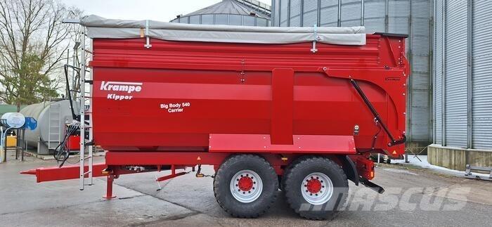 Krampe BB540 Vyklápacie prívesy