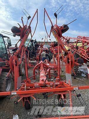 Kuhn GF6502 Obracače a zhrabovače sena