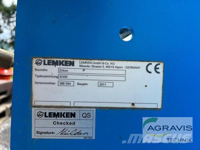 Lemken ZIRKON 8/300 Rotačné brány a pôdne frézy
