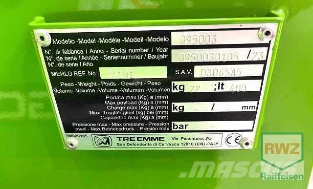 Merlo Cingo M 8.3 EVO Teleskopické nakladače pre poľnohospodárstvo