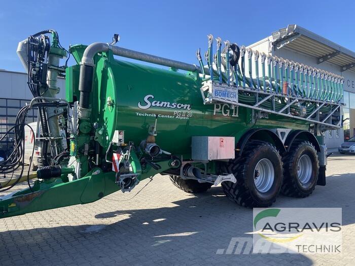 Samson PG II 20 Rozmetadlá maštaľného hnoja