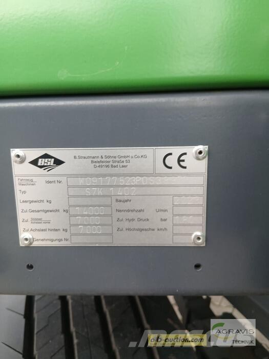 Strautmann SZK 1402 Vyklápacie prívesy