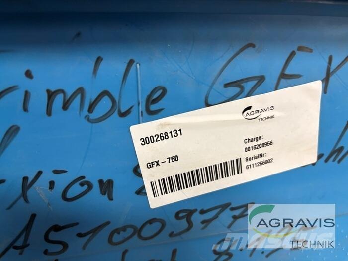 Trimble GFX-750 Ďalšie stroje a zariadenia pre živočíšnu výrobu